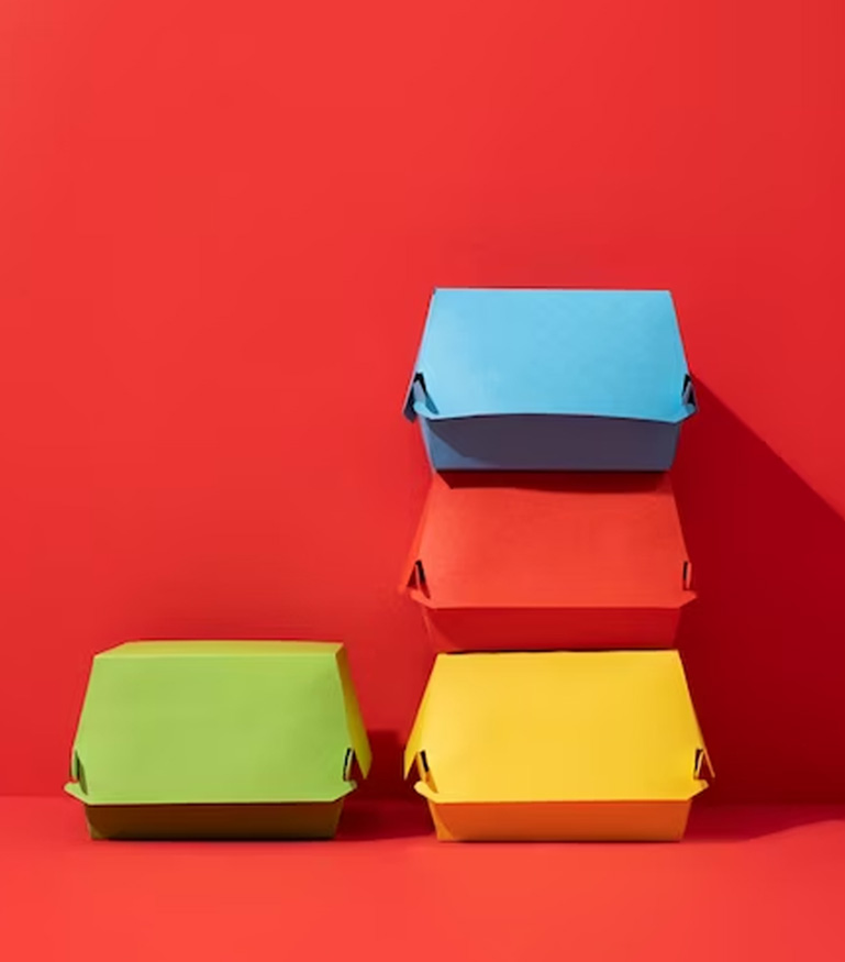 Colored Cardboard Boxes 